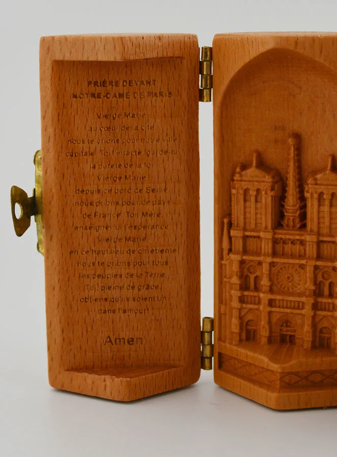 Triptychon aus Massivholz - Notre Dame von Paris (pic 2)