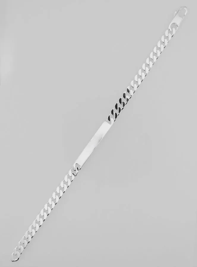 Herrenarmband aus Silber - 5mm Maschenweite (pic 1)