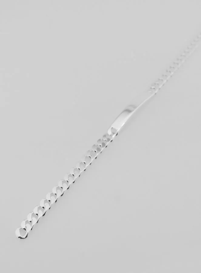 Herrenarmband aus Silber - 5mm Maschenweite (pic 2)