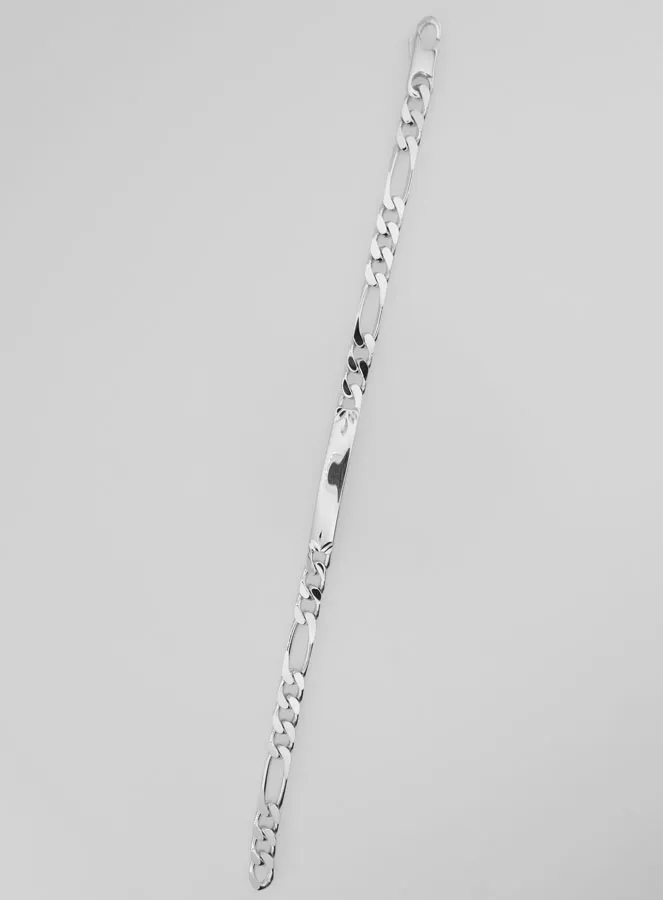 Herrenarmband aus Silber - Figaro-Masche 5mm (pic 1)