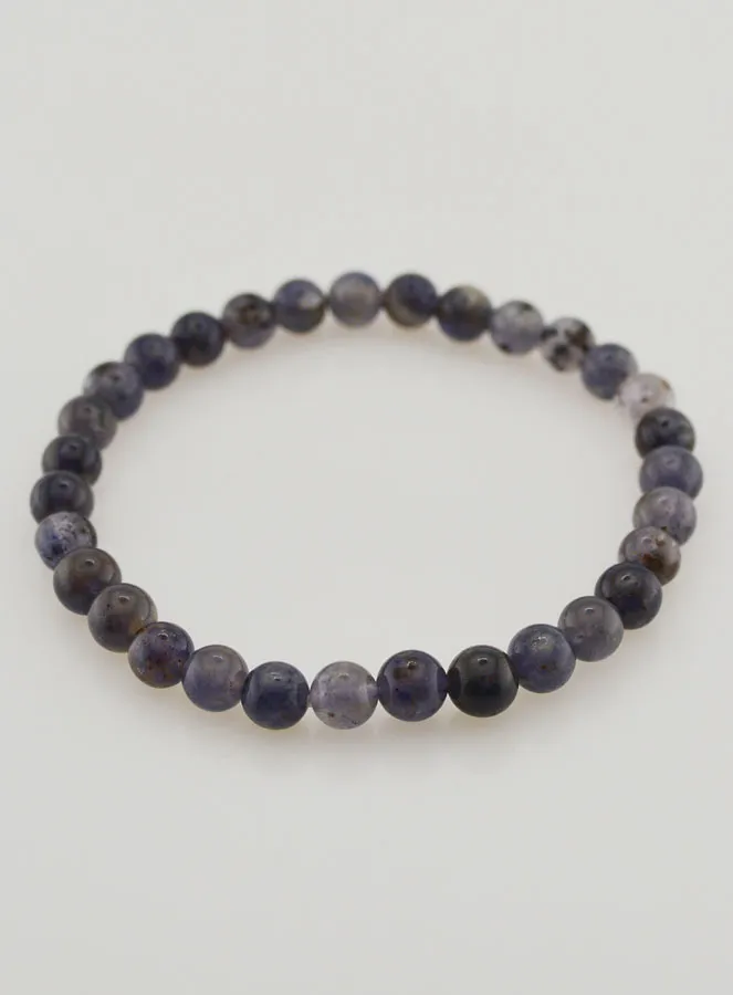 Cordierit Armband - 6mm (pic 2)