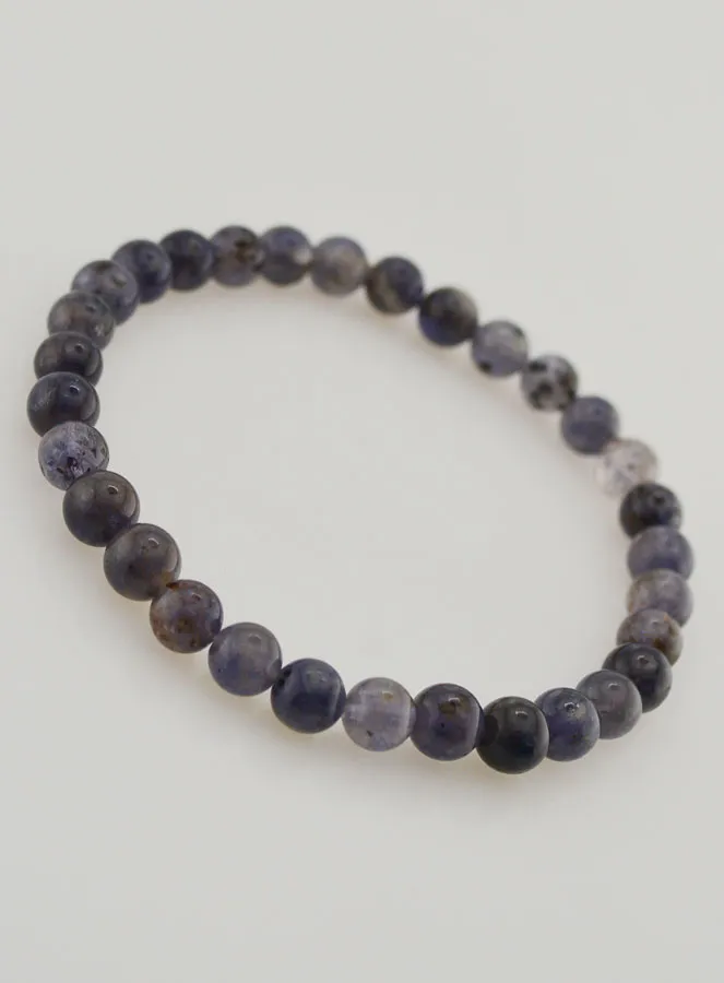 Cordierit Armband - 6mm (pic 3)