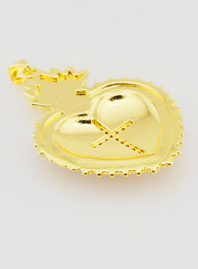 Ex-Voto Anhänger Rot und Gold - 40mm (pic 4)