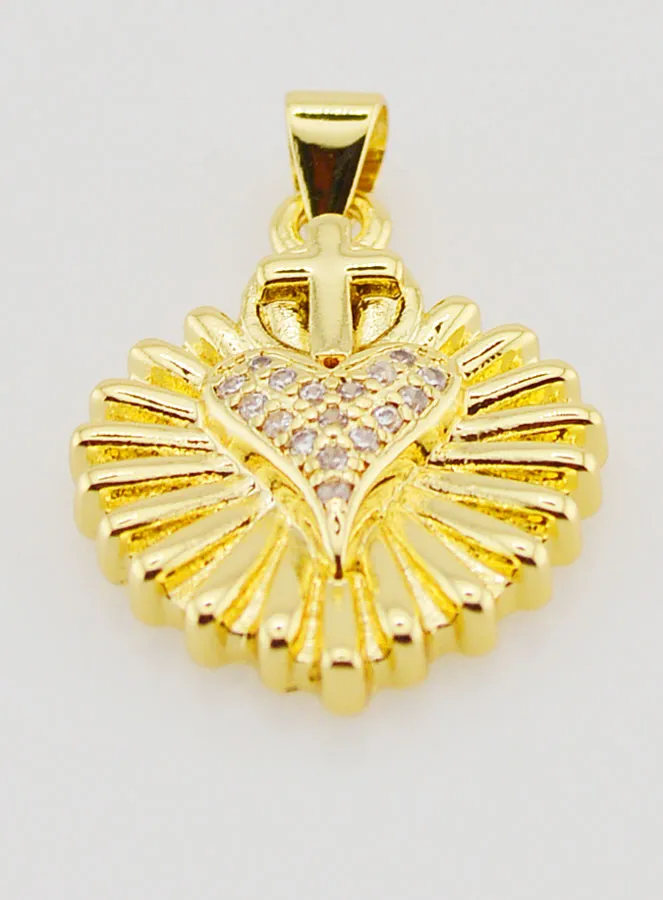 Strahlender Ex-Voto Anhänger - 20mm (pic 2)