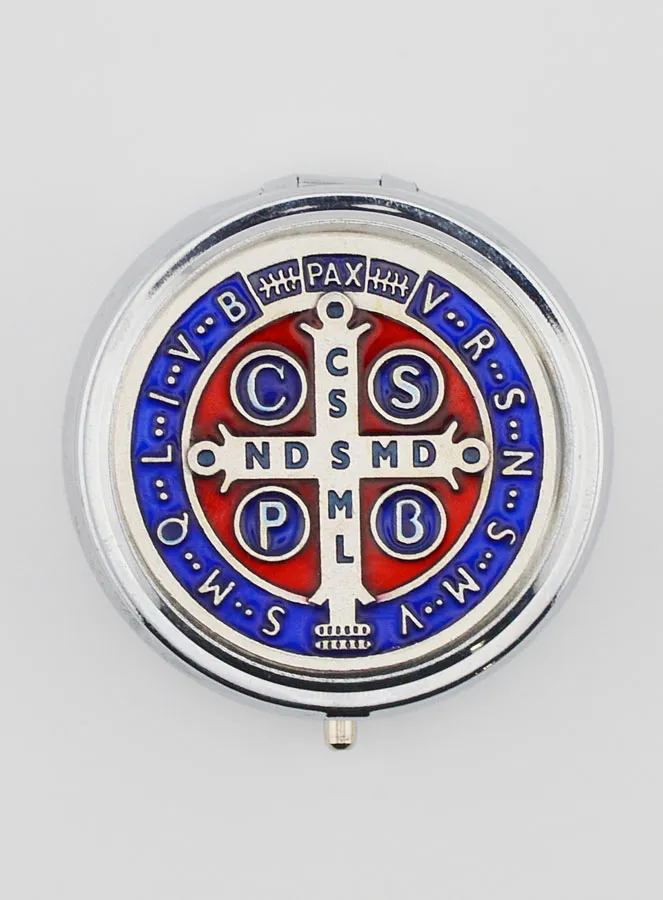 Hostien Dose - St. Benedikt Medaille (pic 1)