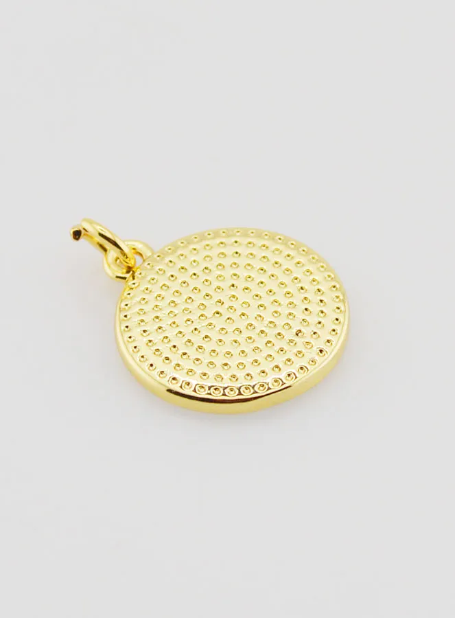 Anhänger Emailliertes Kreuz - Türkis (pic 4)