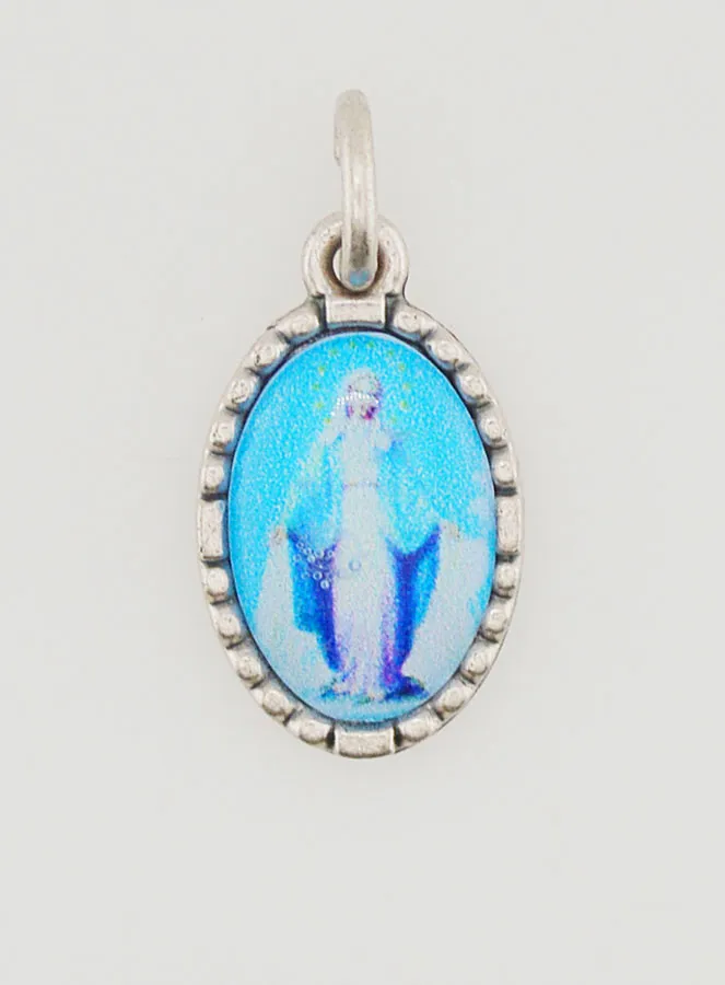 Anhänger Gedrehter Rand 15mm - Wundertätige Madonna (pic 1)