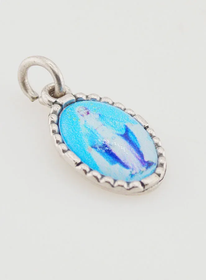 Anhänger Gedrehter Rand 15mm - Wundertätige Madonna (pic 3)