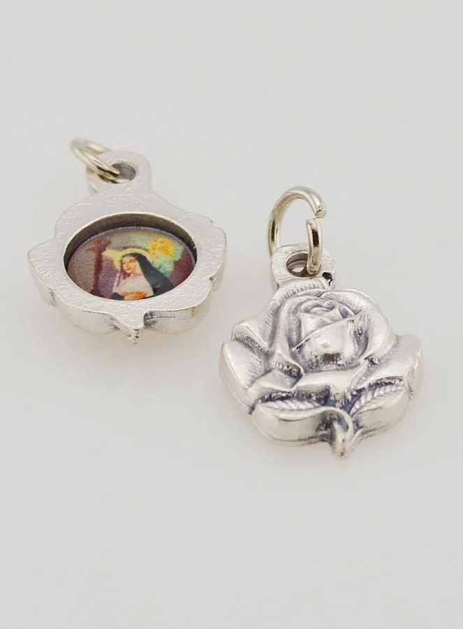 Anhänger Rose 14mm - Heilige Rita (pic 2)