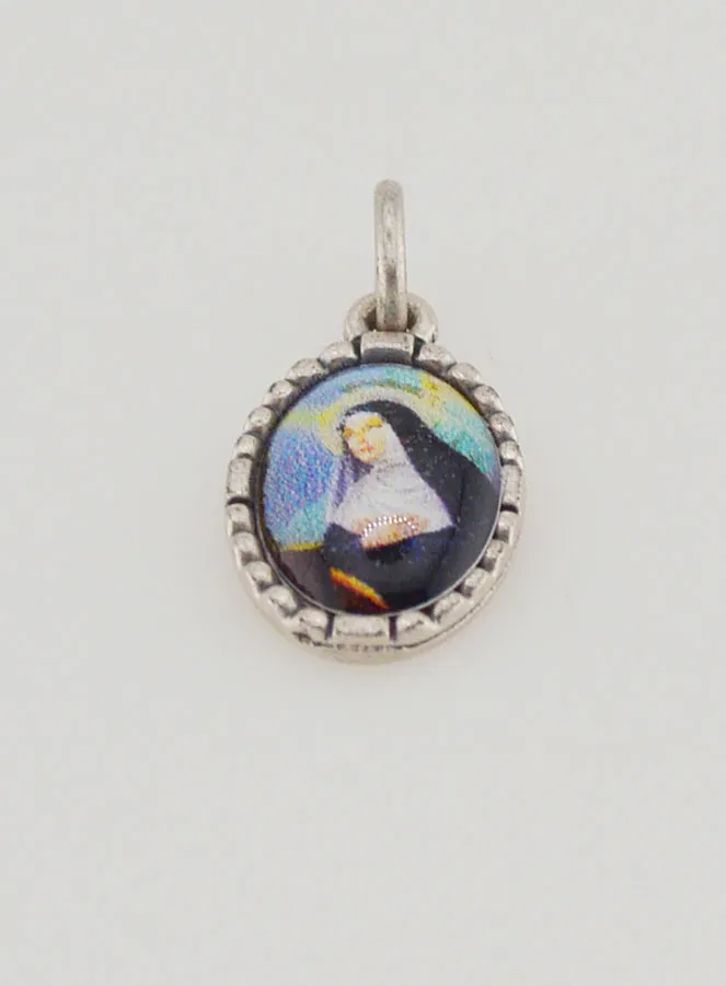 Anhänger mit Gedrehtem Rand 15mm - Heilige Rita (pic 2)