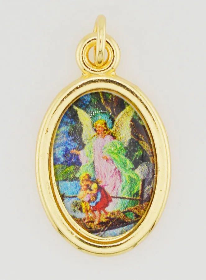 Anhänger Schutzengel Goldfarben - 25mm (pic 1)