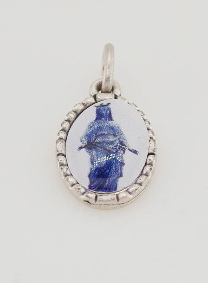 Anhänger mit Gedrehtem Rand 15mm - Schwarze Mutter Gottes (pic 2)