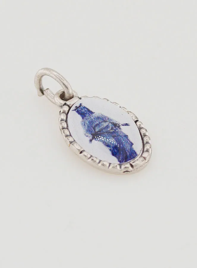 Anhänger mit Gedrehtem Rand 15mm - Schwarze Mutter Gottes (pic 3)