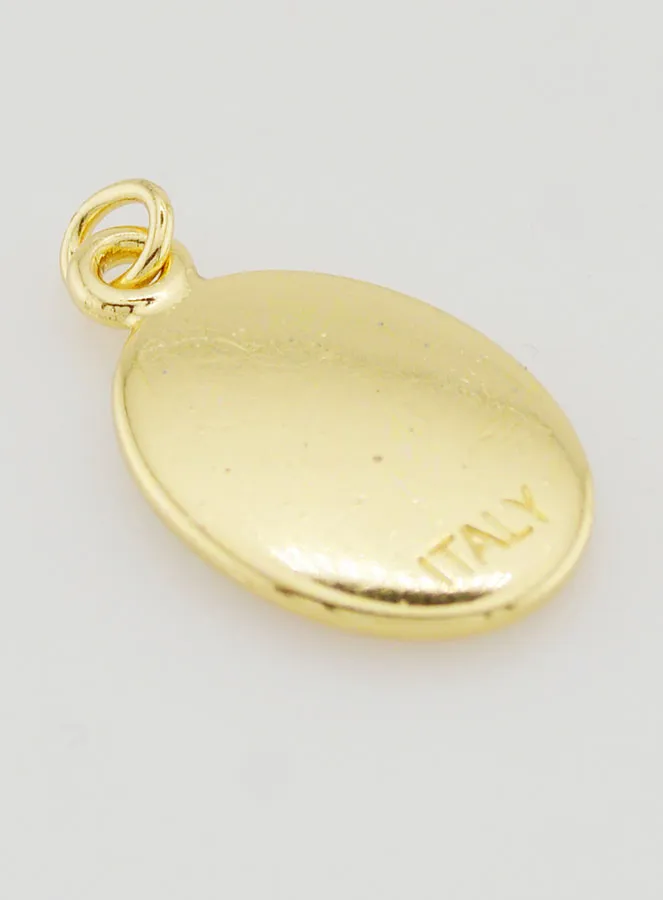 Anhänger des Heiligsten Herzens Jesu Goldfarben - 25mm (pic 4)