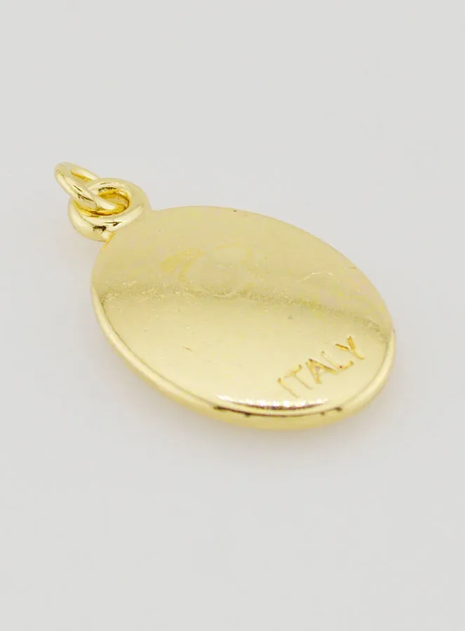 Anhänger Heilige Therese Goldfarben - 25mm (pic 4)