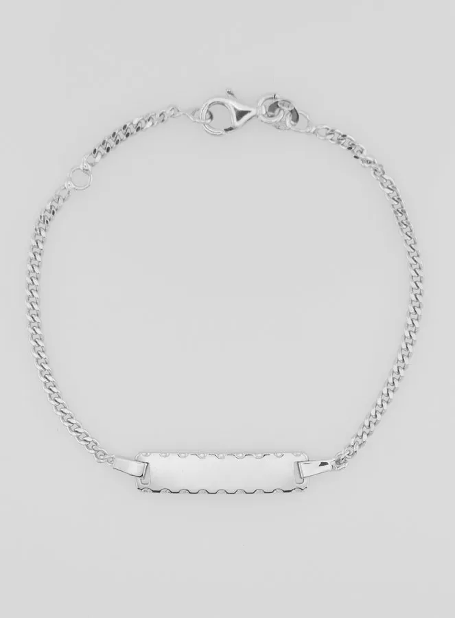 Silber Armband zur Taufe Kind - 16cm (pic 3)
