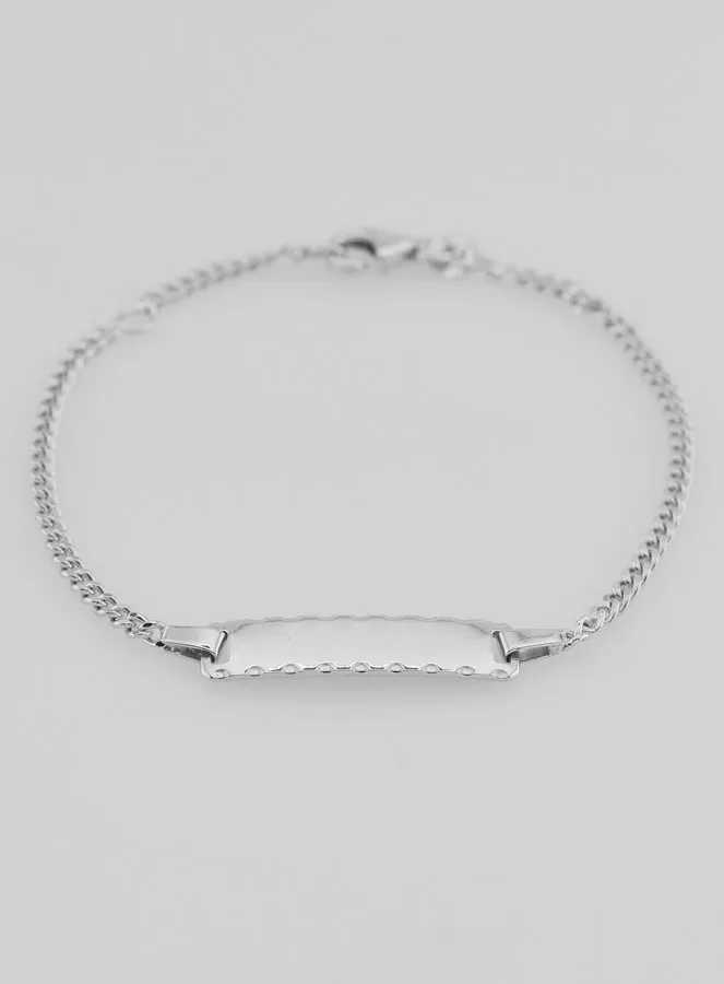 Silber Armband zur Taufe Kind - 16cm (pic 4)