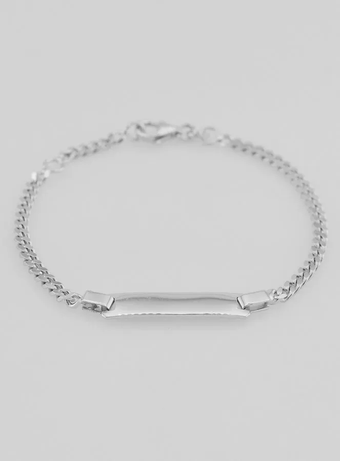 Silber Armband zur Taufe Kind - 16cm (pic 4)