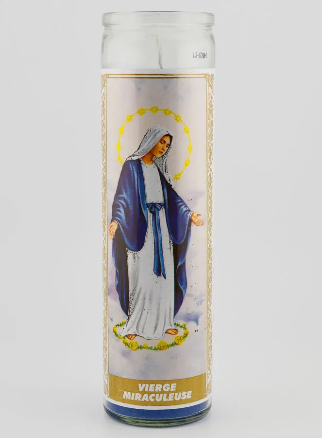 Kerze im Glas - Wundertätige Madonna (pic 1)