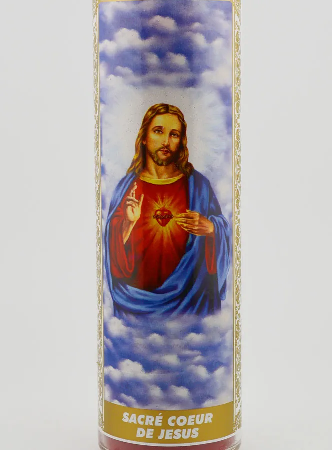 Kerze im Glas - Heiligstes Herz Jesu (pic 3)