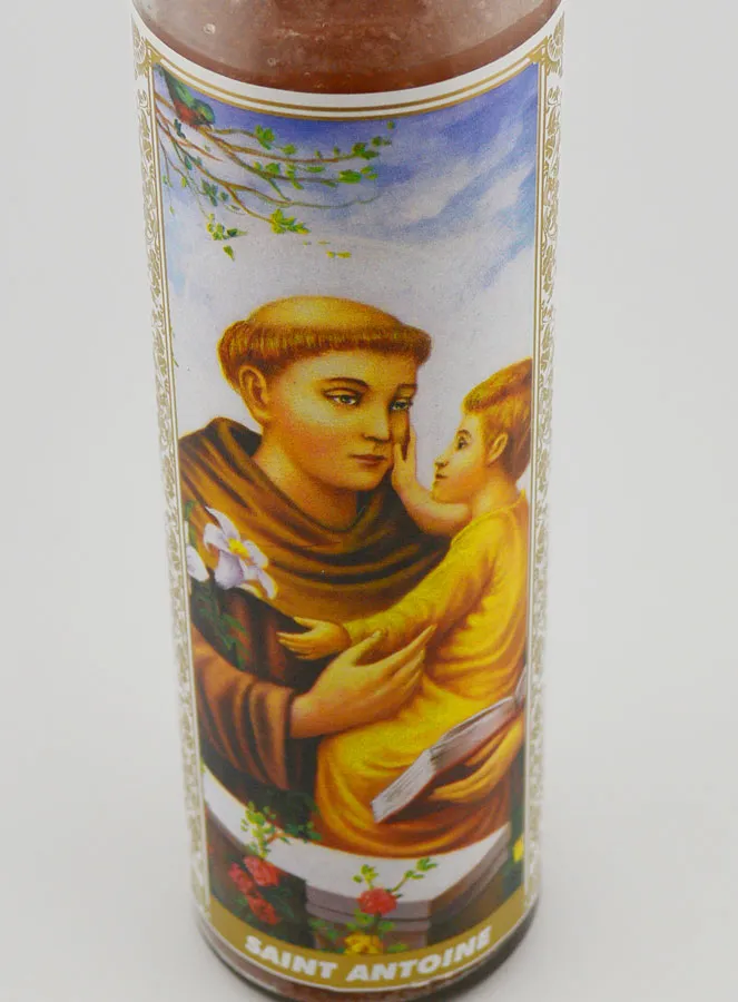 Kerze im Glas - Heiliger Antonius (pic 4)