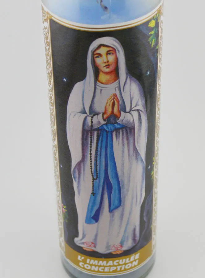 Kerze im Glas - Madonna Unbefleckte Empfängnis (pic 4)