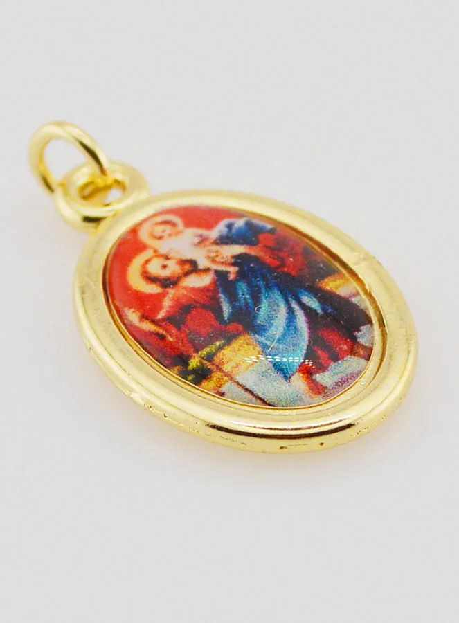 Anhänger Heiliger Christophorus Goldfarben - 25mm (pic 3)