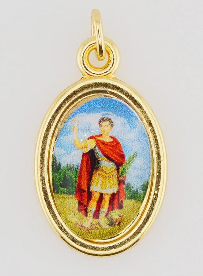 Anhänger Heiliger Expeditus Goldfarben - 25mm (pic 1)