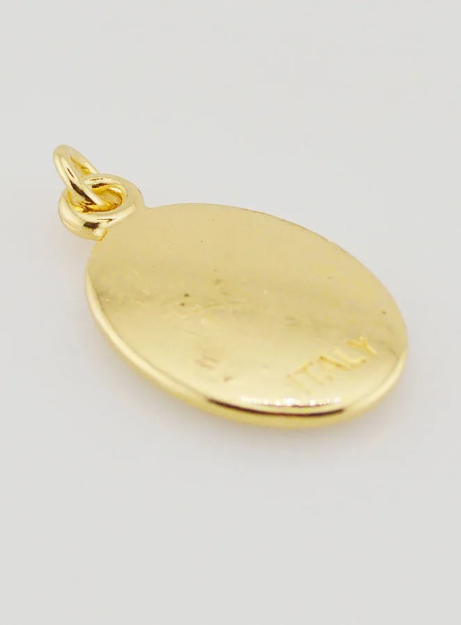 Goldfarbener Anhänger des Heiligen Charbel - 25mm (pic 4)