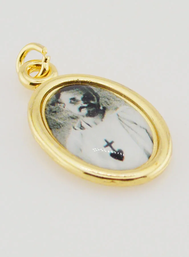 Anhänger Heiliger Charles de Foucauld Goldfarben - 25mm (pic 3)