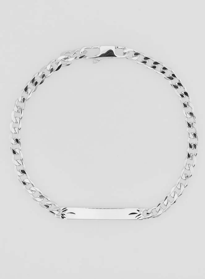 Herren Armband Silber - 4mm Gliederung (pic 3)