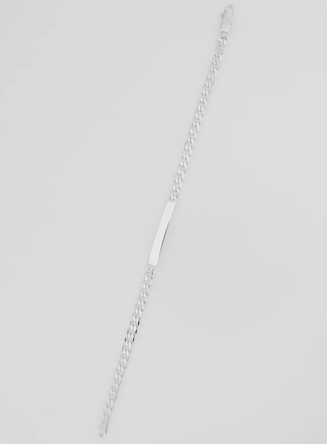 Herrenarmband Silber - 4mm Gliederung (pic 2)