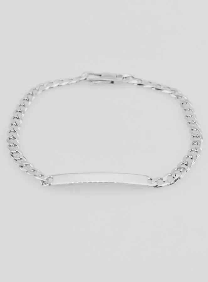 Herrenarmband Silber - 4mm Gliederung (pic 4)
