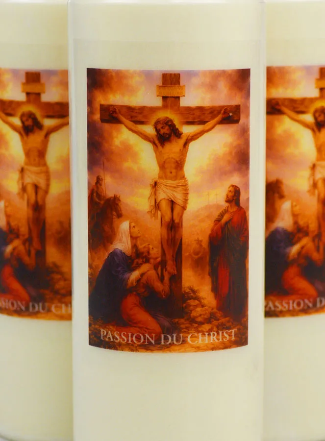 Set 3 Novenen-Kerzen Passion Jesu Christi (pic 3)
