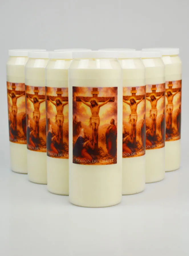 Set 10 Novenen-Kerzen Passion Jesu Christi (pic 1)