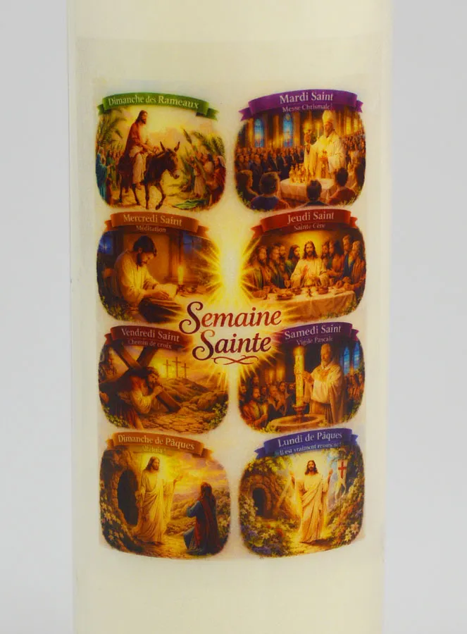 Novenen-Kerze Karwoche (pic 3)