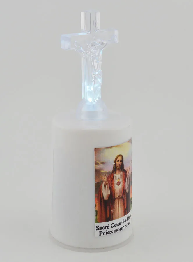 Led-Kirchenkerze Heiliges Herz Jesu (pic 4)