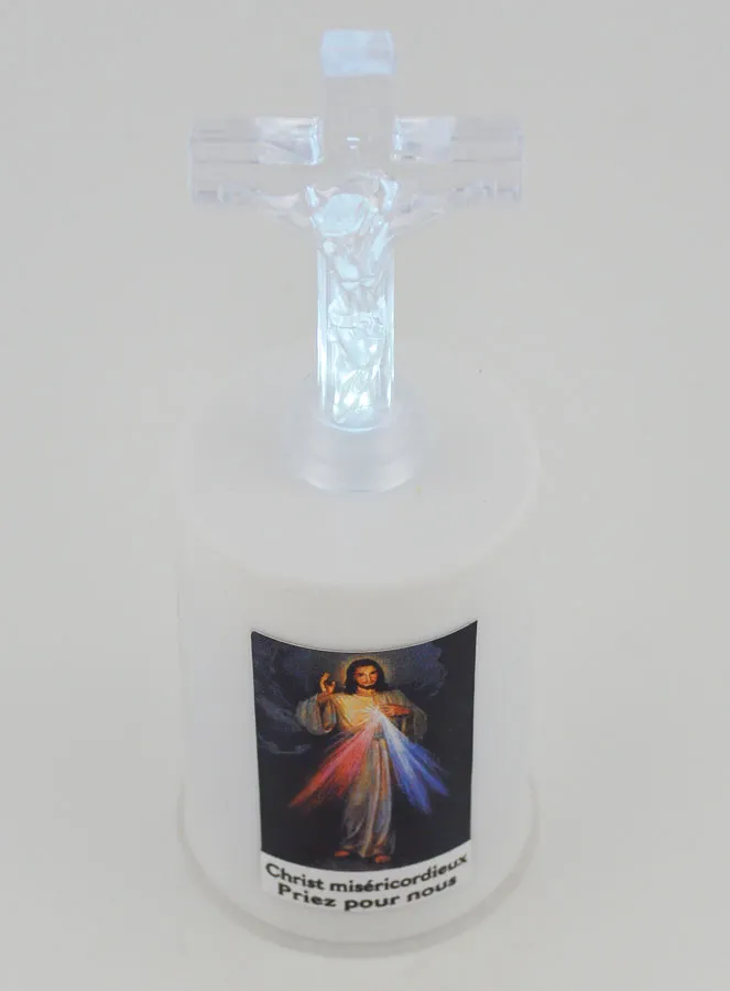 Led Kirchenkerze Barmherziger Jesus (pic 2)