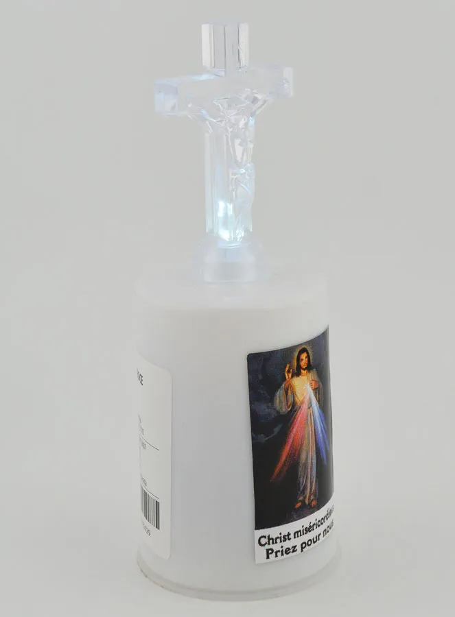 Led Kirchenkerze Barmherziger Jesus (pic 4)