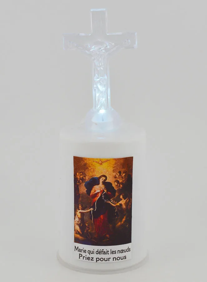 Kirchenkerze Maria Knotenlöserin (pic 1)