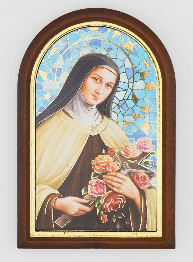 Ikone zum Aufstellen Heilige Rita - 10cm (pic 1)