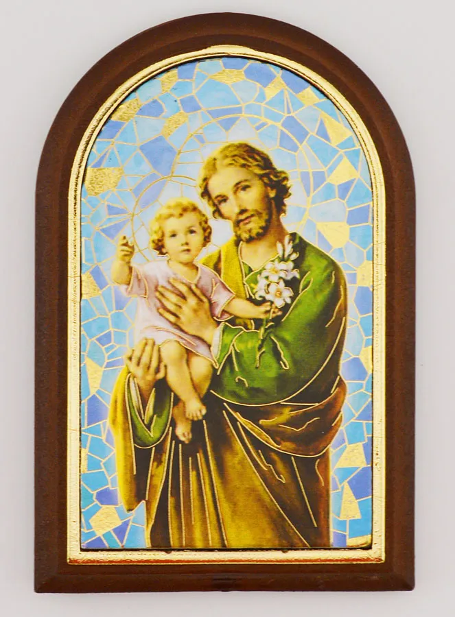 Ikone zum Aufstellen Heiliger Joseph - 10cm (pic 1)