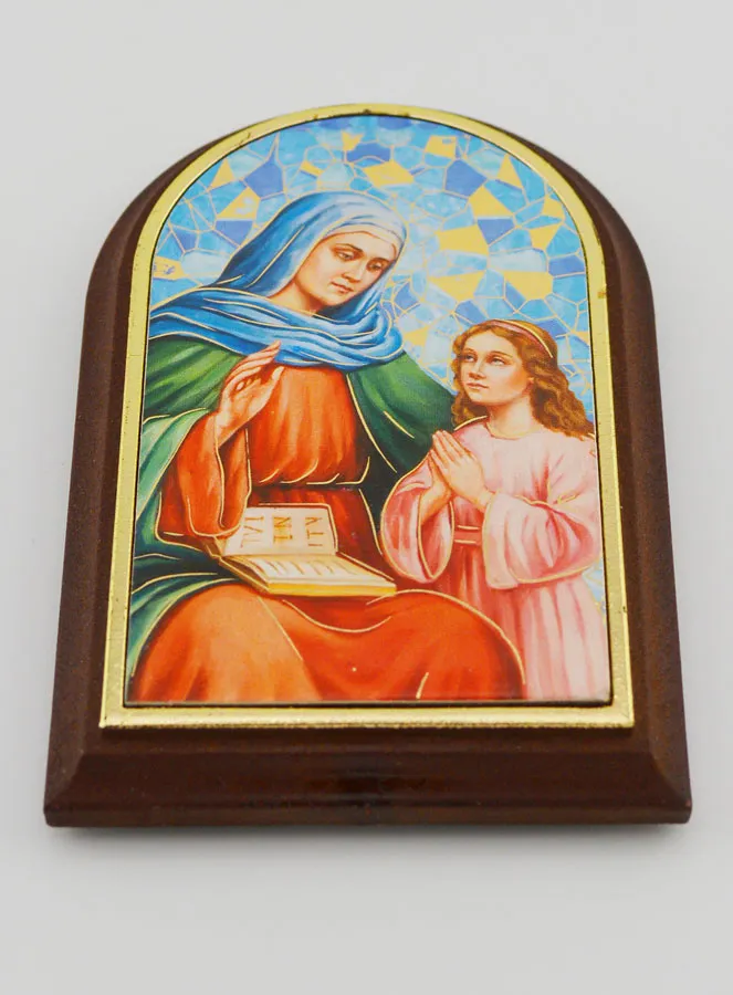 Ikone zum Aufstellen Heilige Anna - 10cm (pic 2)