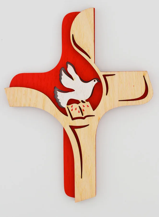 Kreuz zur Firmung Heiliger Geist – 16cm (pic 1)