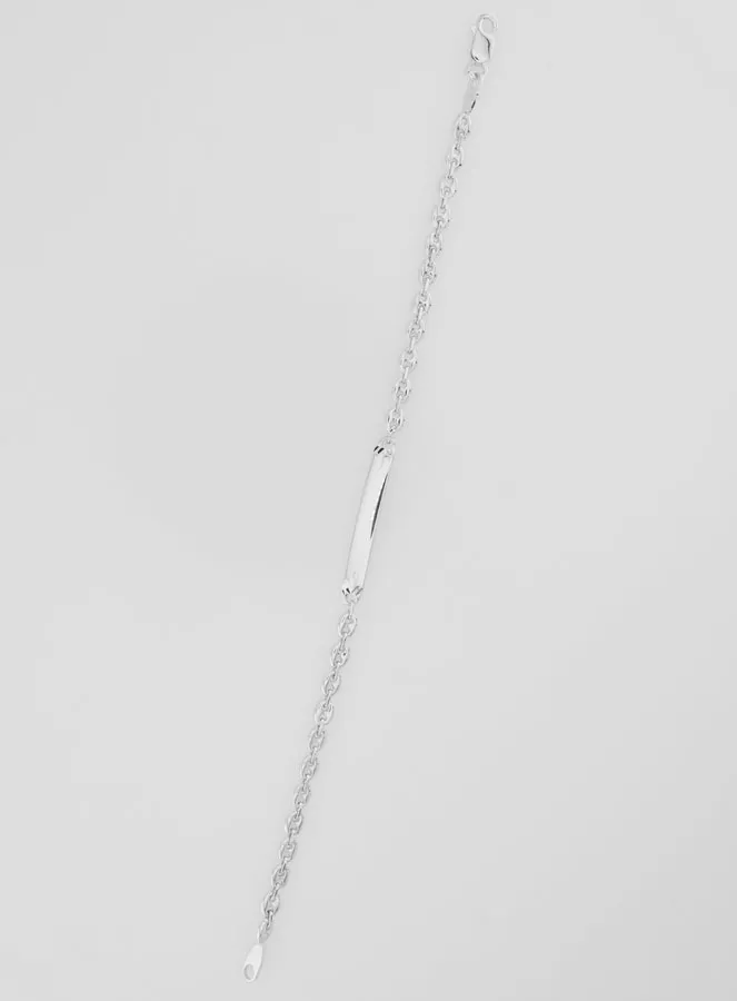 Identitäts Armband Silber Rhodiniert - 18cm (pic 2)