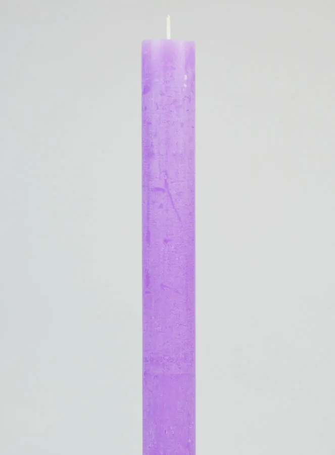 Durchgefärbte Kerze 27cm - Lila (pic 3)
