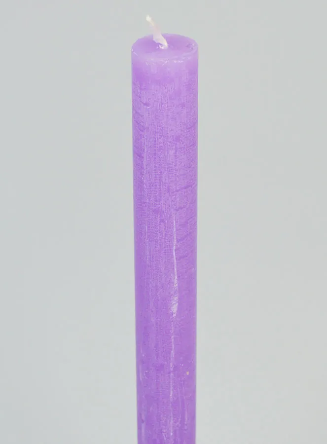Durchgefärbte Gebetskerze - Lila Violett (pic 4)