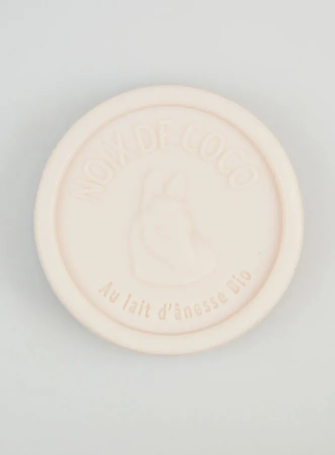 Seife mit Bio-Eselsmilch und Kokosnuss - 100g (pic 1)