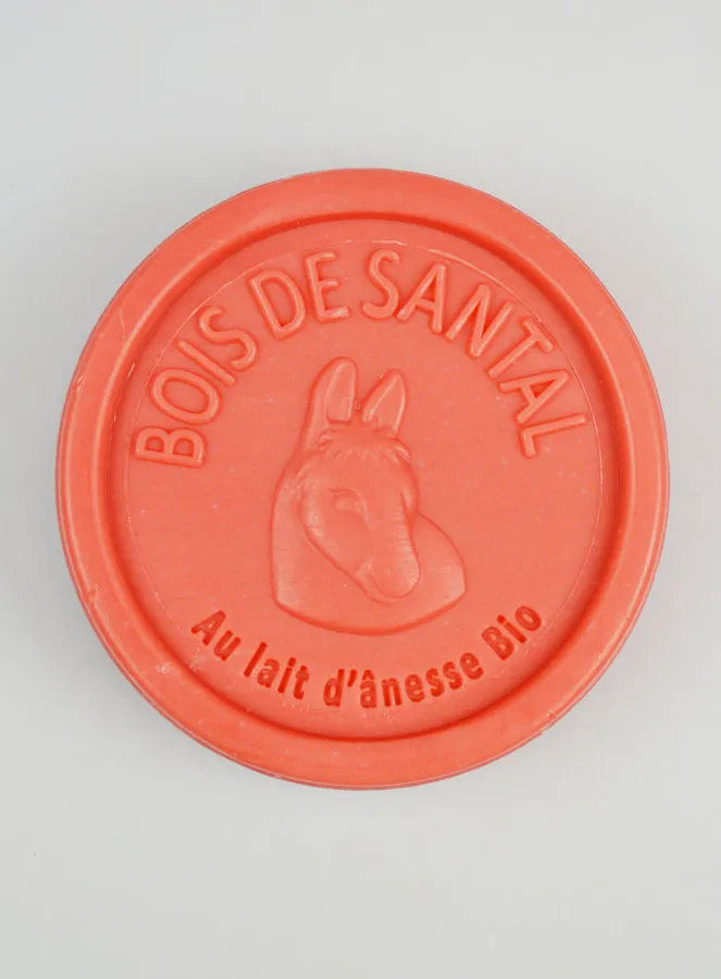 Seife mit Bio-Eselsmilch und Sandelholz - 100g (pic 1)