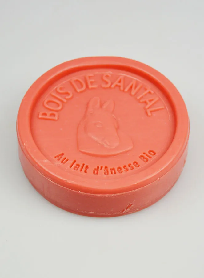 Seife mit Bio-Eselsmilch und Sandelholz - 100g (pic 2)